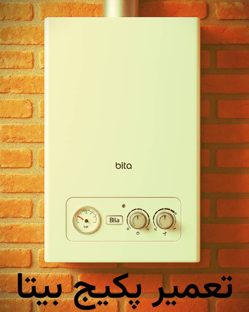 تعمیرکار در حال بررسی کیفیت پکیج بیتا