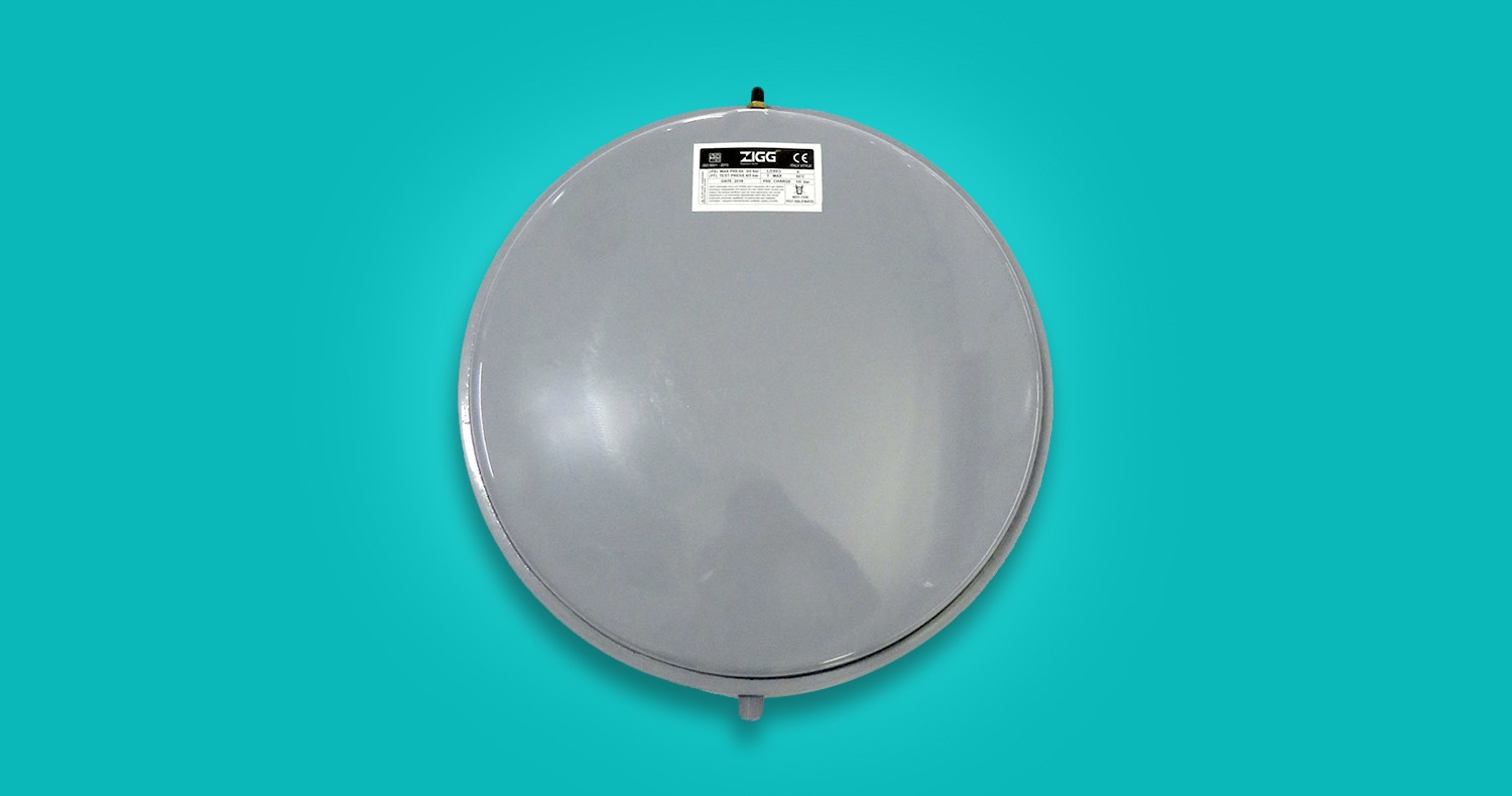 منبع انبساط پکیج که خرابی آن باعث نوسان فشار میشود