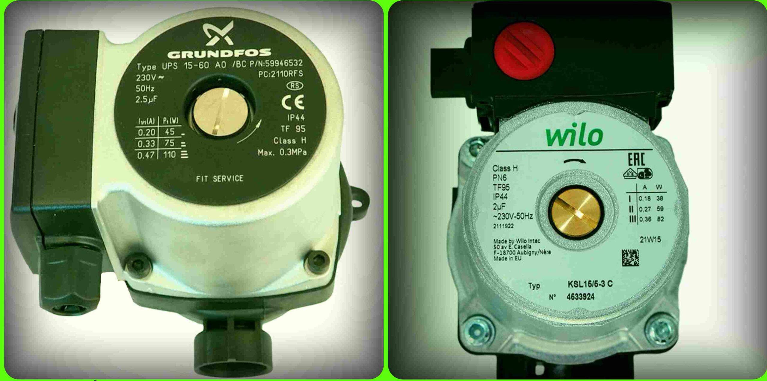 کلاژ قطعات مختلف پکیج